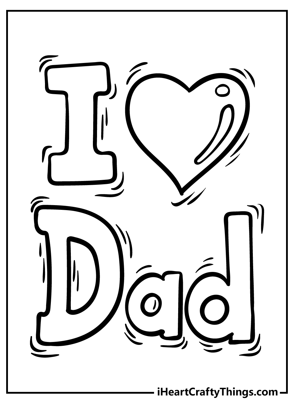 Fathers Day Color Pages 57