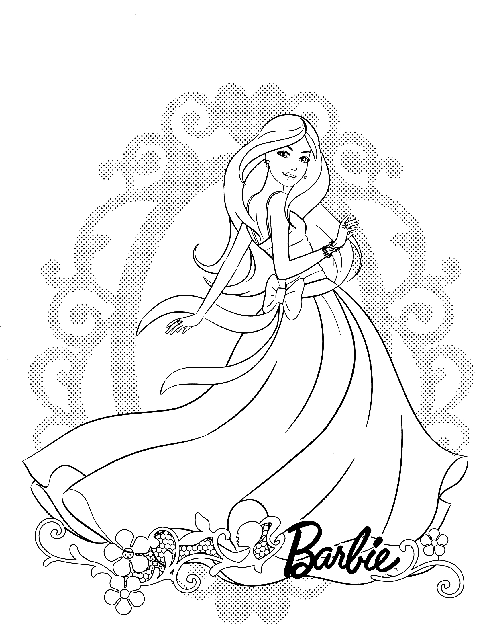 45 Barbie House Coloring Pages 38