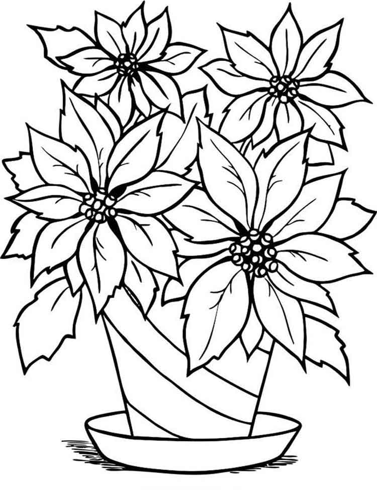 45 Printable Flowers For Coloring 70