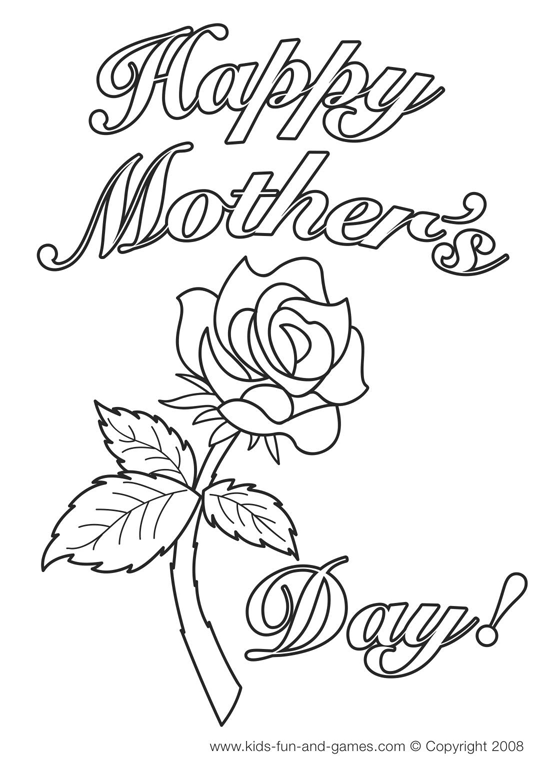 50 Coloring Sheet For Mothers Day 31
