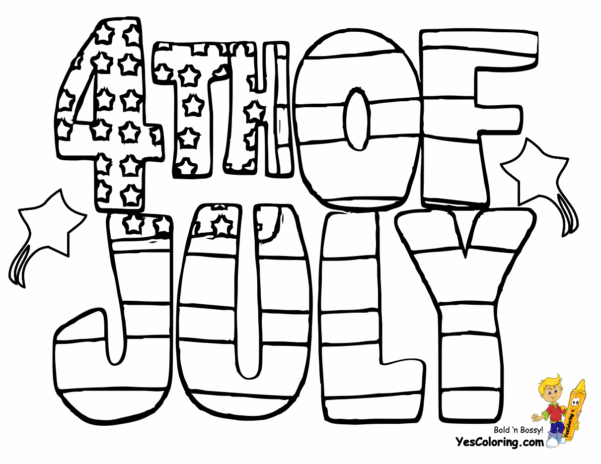 50 Printable Forth Of July Coloring Pages 50