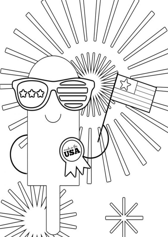 50 Printable Forth Of July Coloring Pages 55