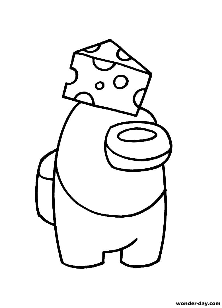 80 Printable Among Us Coloring Sheet 29