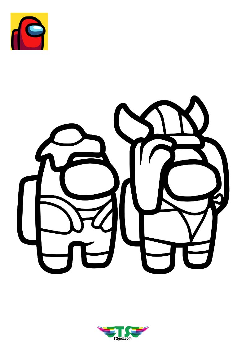 80 Printable Among Us Coloring Sheet 30