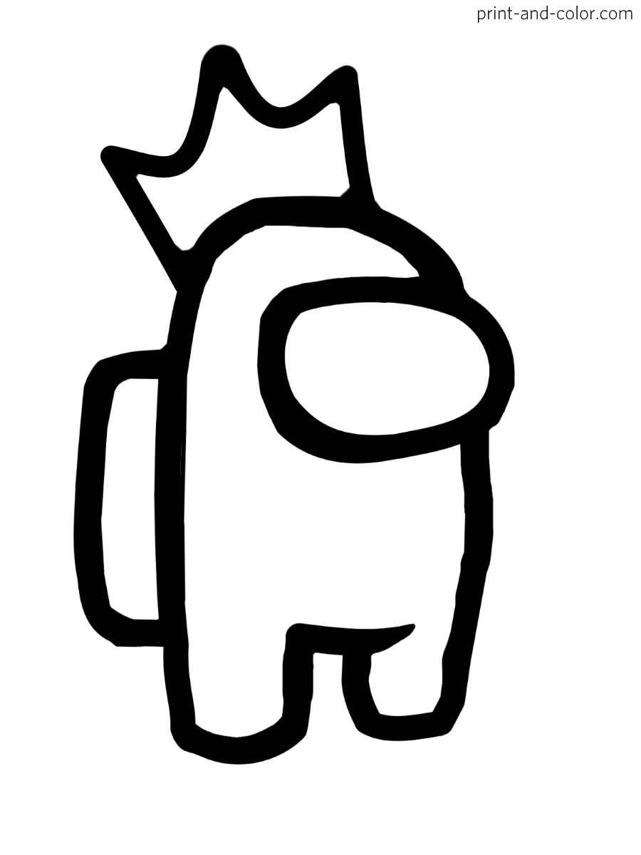 80 Printable Among Us Coloring Sheet 32