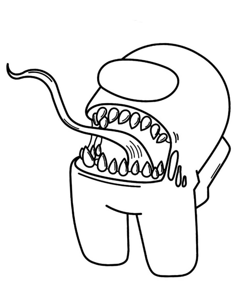 80 Printable Among Us Coloring Sheet 33