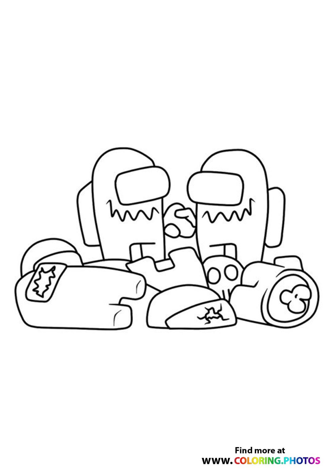 80 Printable Among Us Coloring Sheet 35