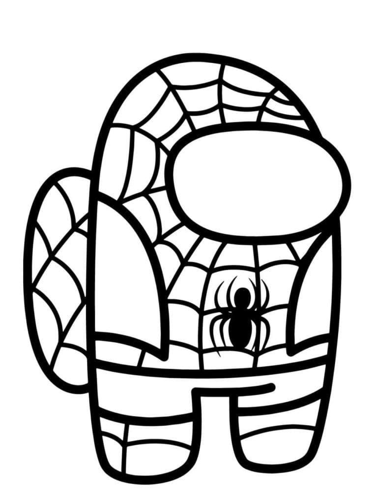 80 Printable Among Us Coloring Sheet 44