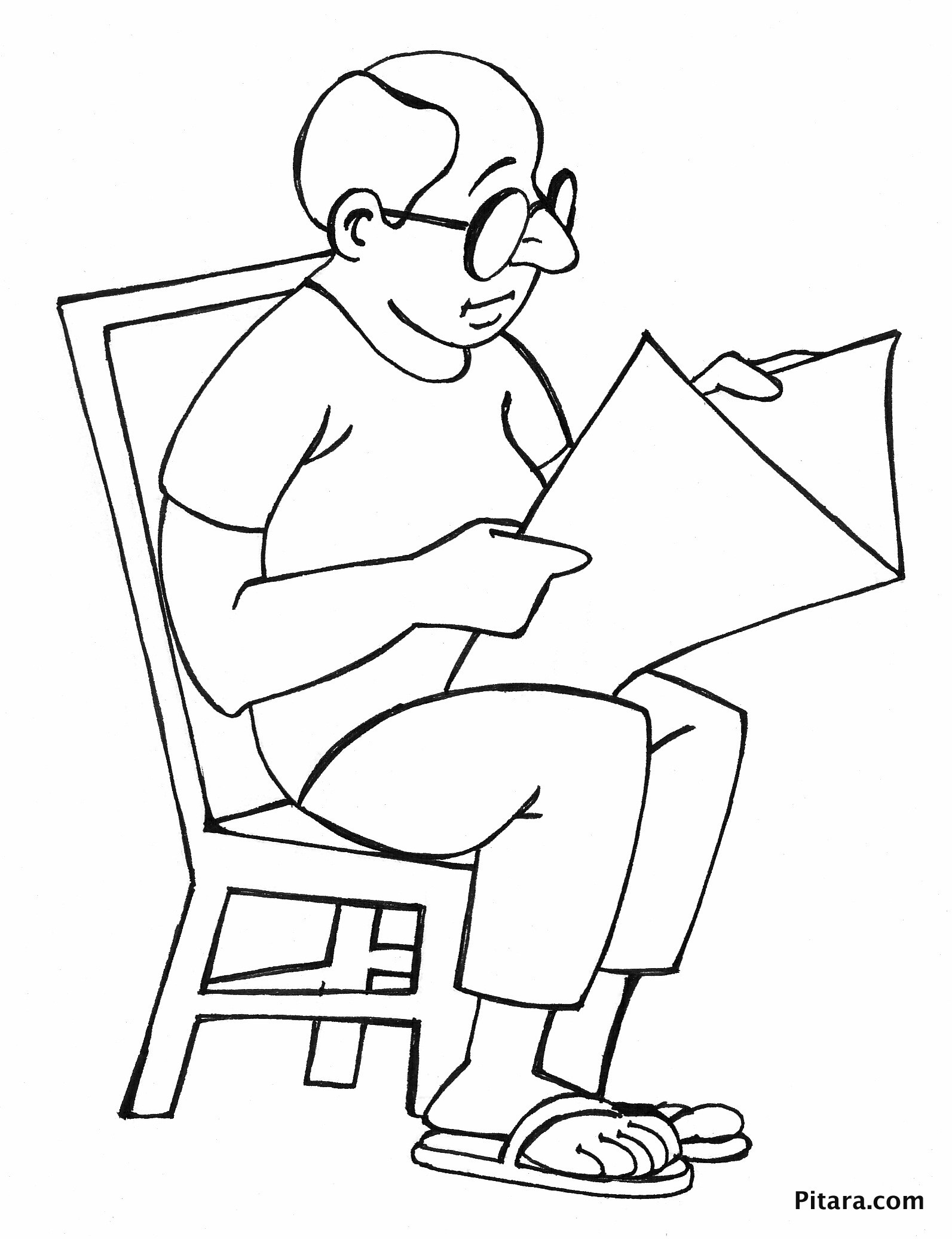 80 Printable Book Reading Coloring Pages 84