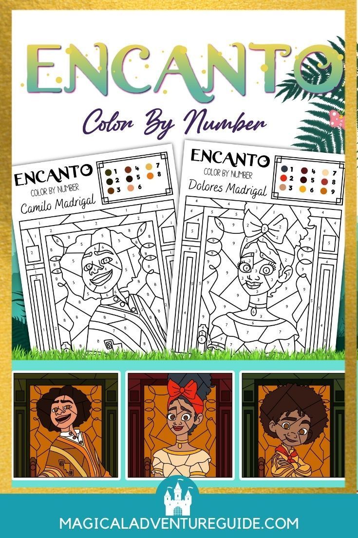 80 Printable Disney Encanto Coloring Pages 21