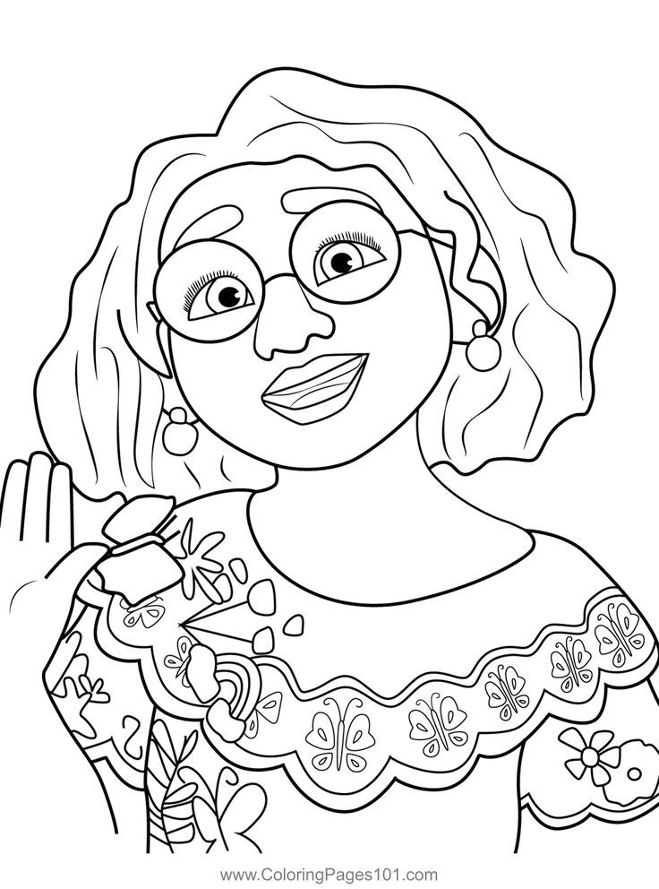 80 Printable Disney Encanto Coloring Pages 23