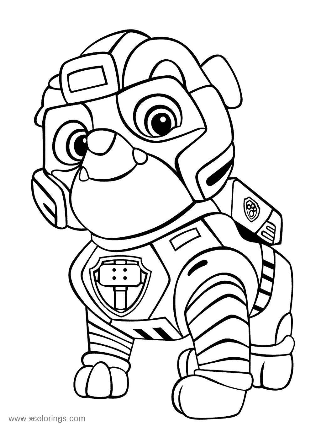 80 Printable Free Coloring Pages Paw Patrol 89