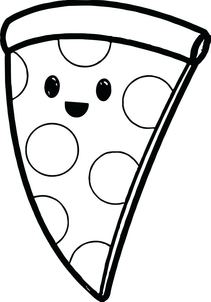 80 Printable Pizza Coloring Sheet 34