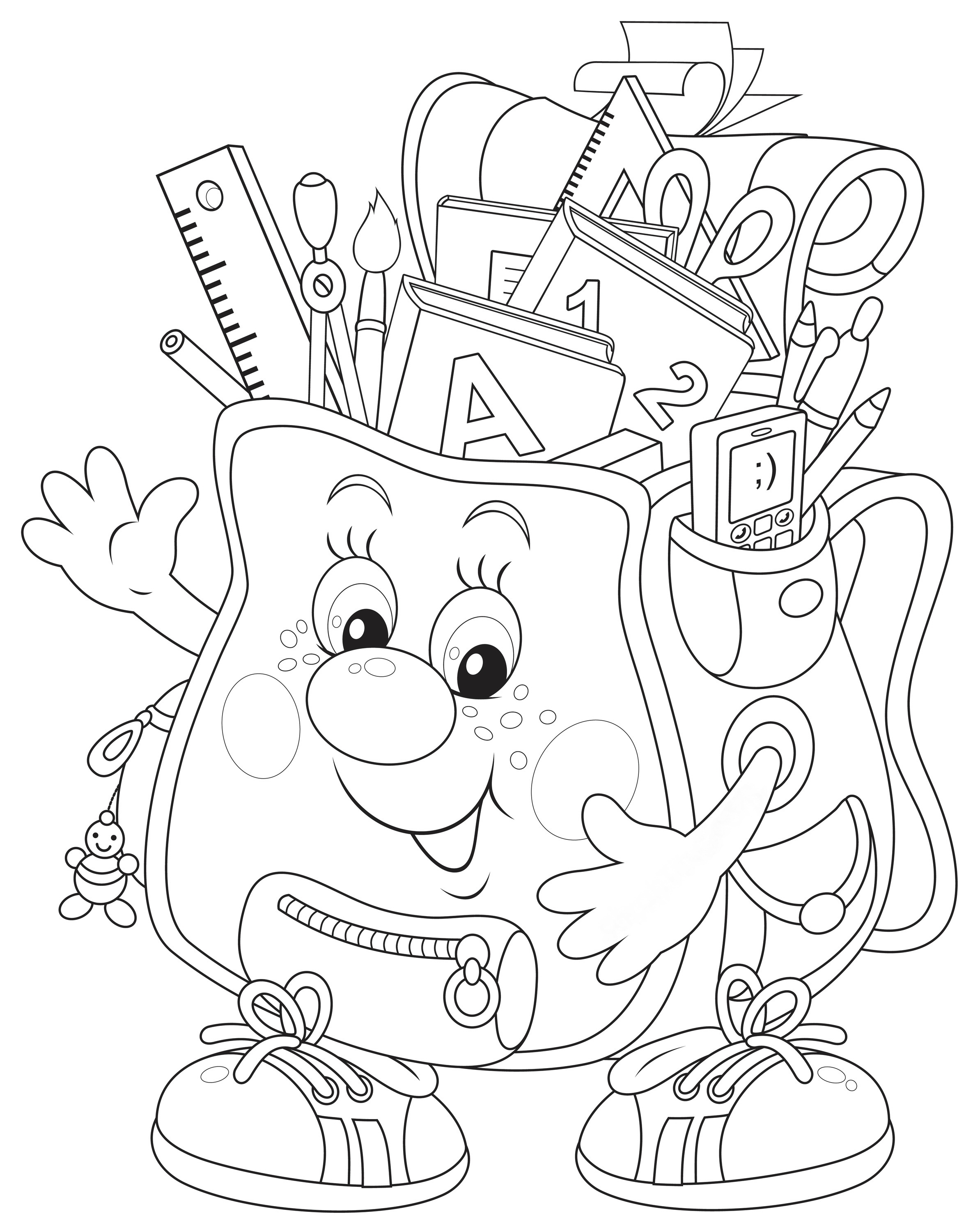 80 Printable Schools Out Coloring Pages 48