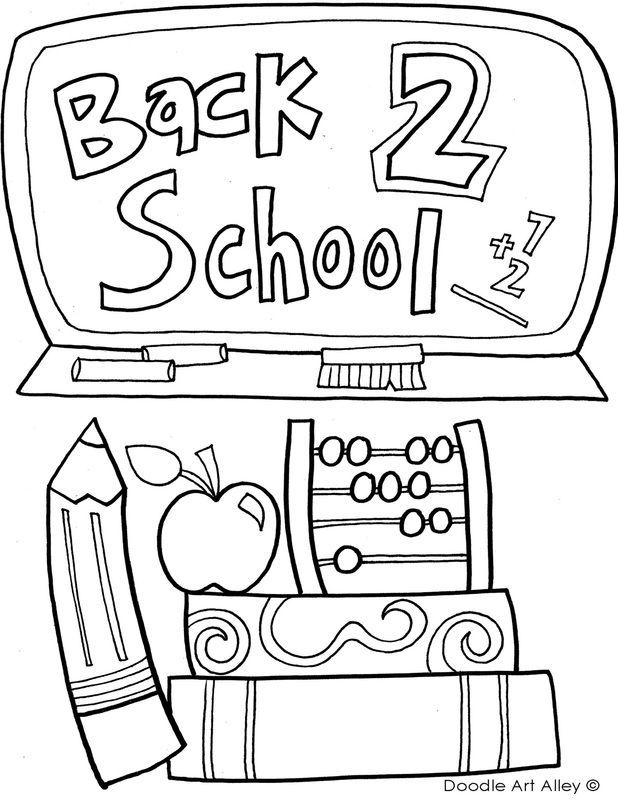 80 Printable Schools Out Coloring Pages 7