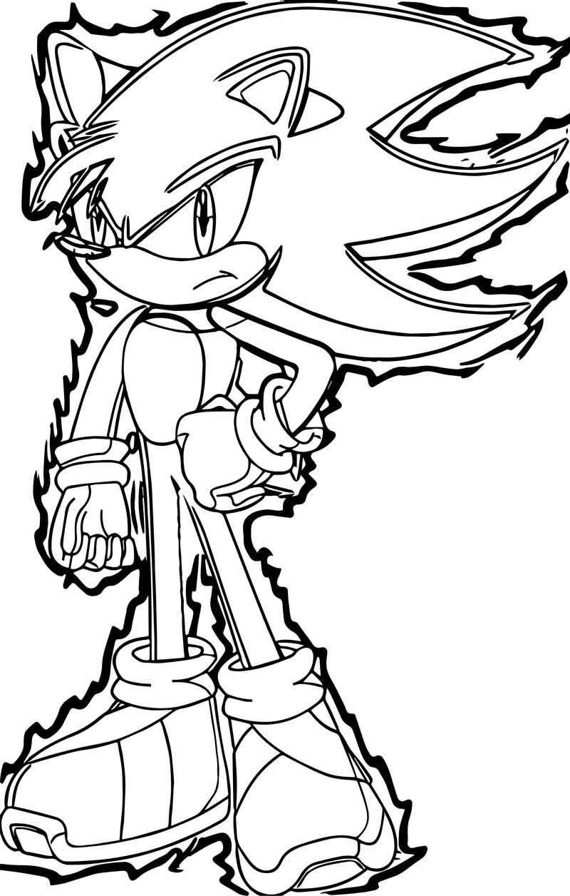 80 Sonic Printable Color Pages 15