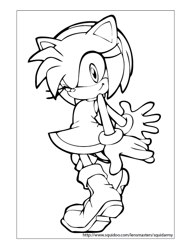 80 Sonic Printable Color Pages 57