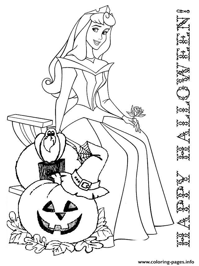 90 Disney Halloween Printable Coloring Pages 37