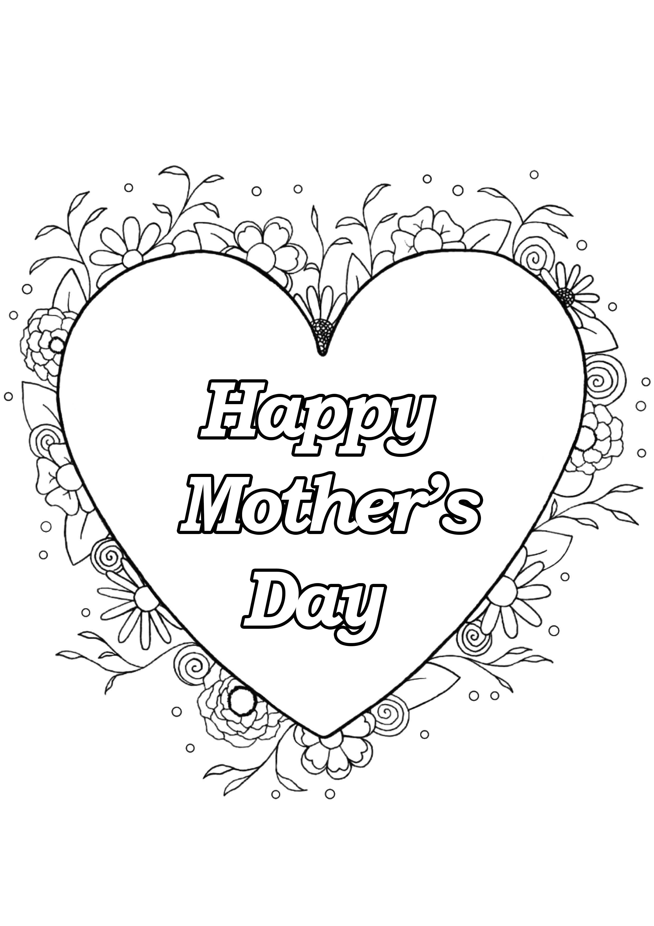 90 Mom And Daughter Colouring Pages 72