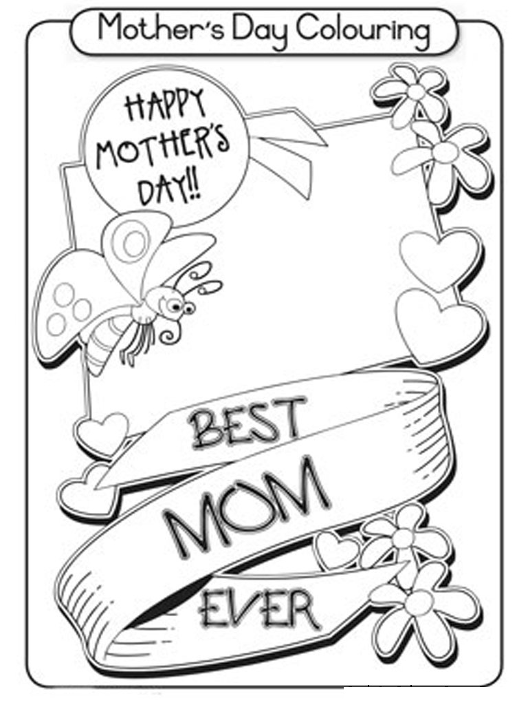 90 Printable Coloring Pages Of A Mother 92