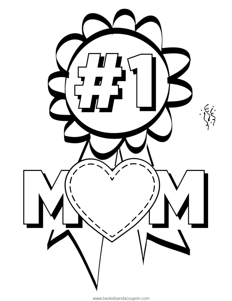 90 Printable Coloring Pages Of A Mother 97