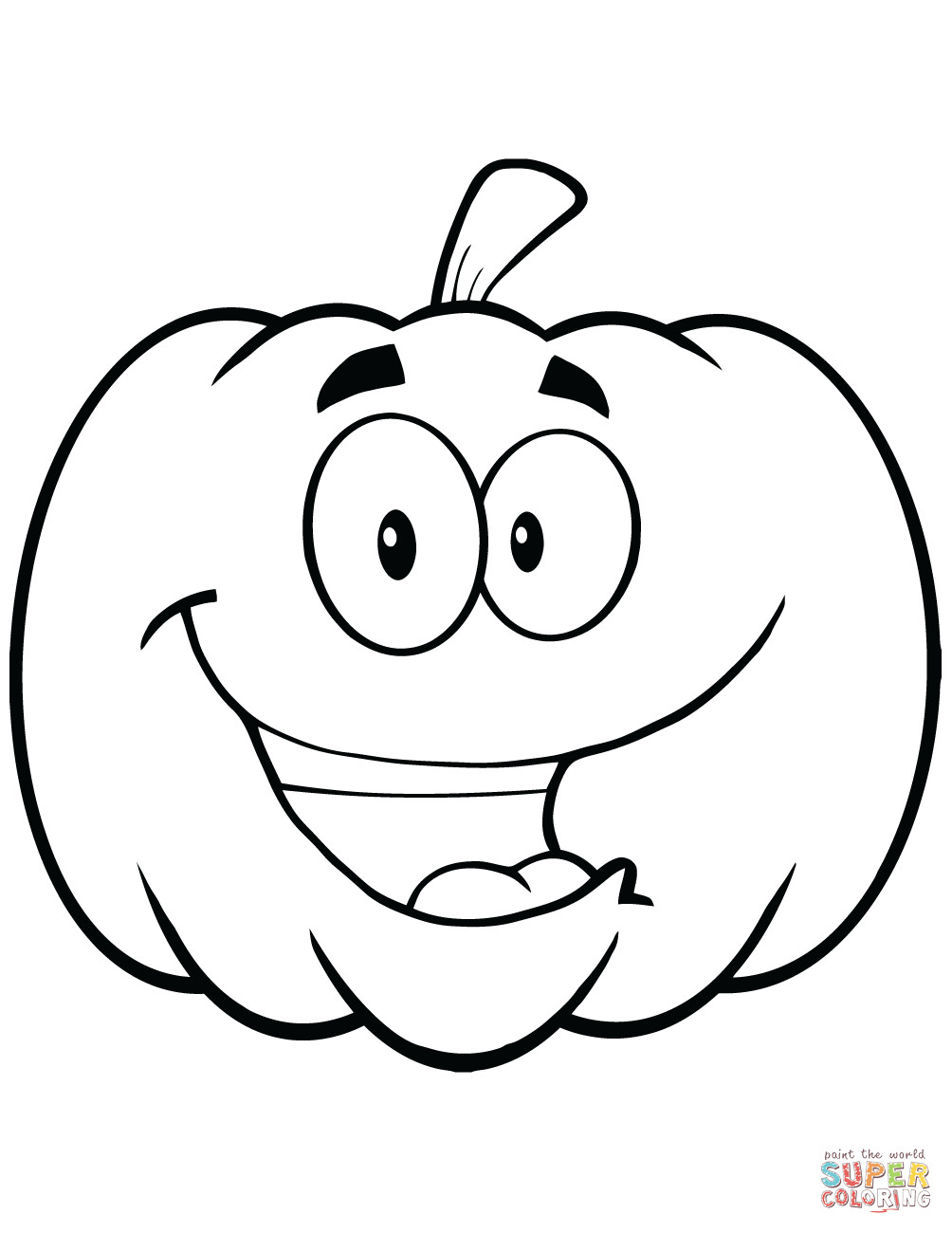 90 Printable Fall Pumpkin Coloring Sheets 71