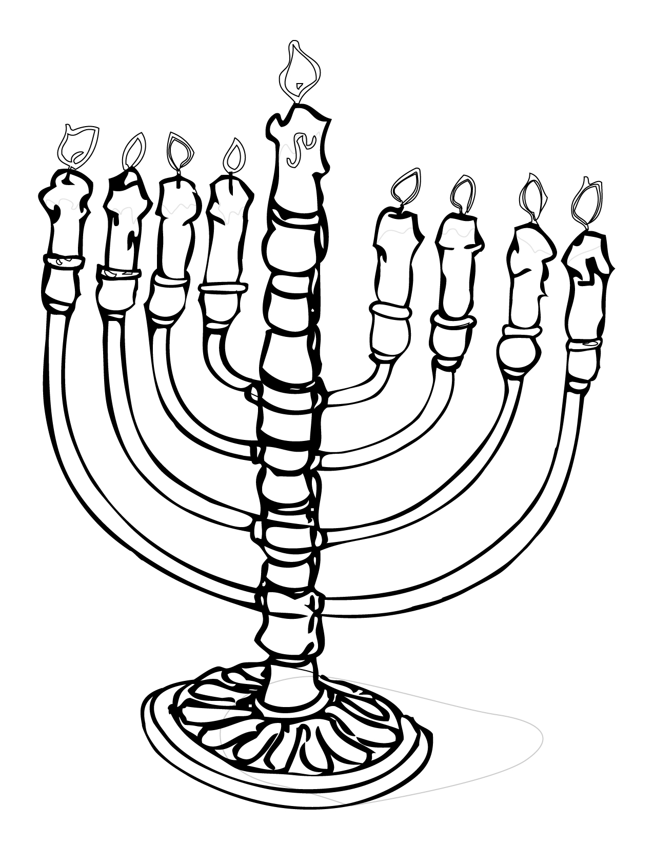 90 Printable Shabbat Coloring Pages 62