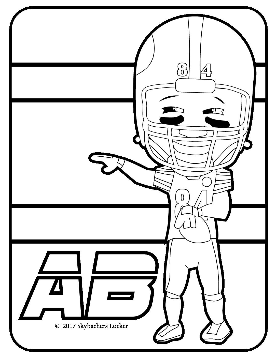 90 Printable Steelers Football Coloring Pages 79