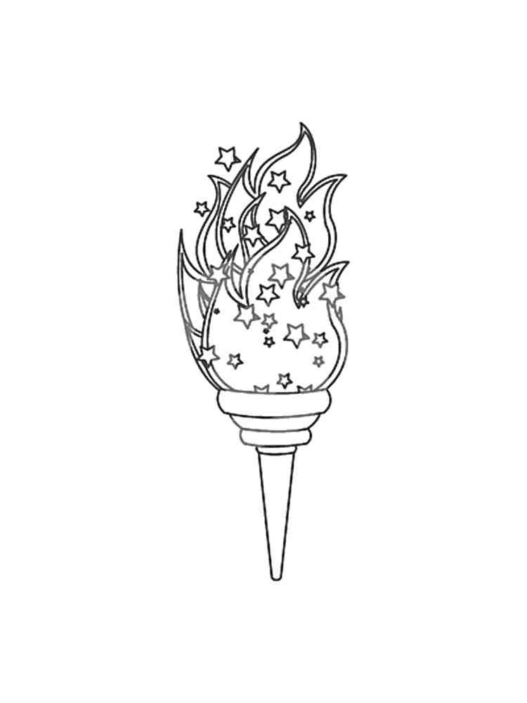 90 Printable Tiki Torch Coloring Pages 11