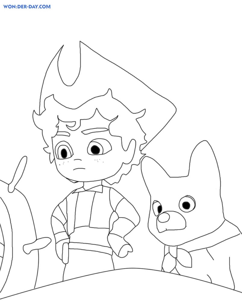 90 Santiago Of The Seas Coloring Pages 71