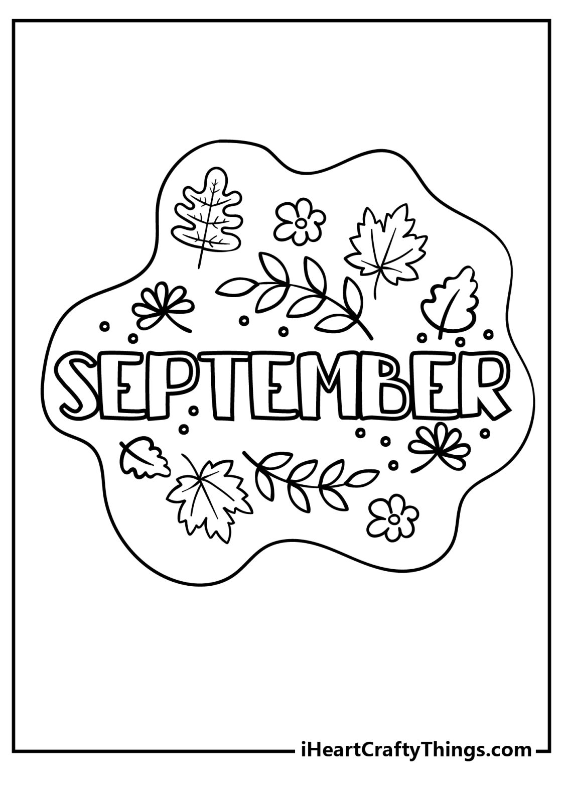 90 September Coloring Pages Printable 17