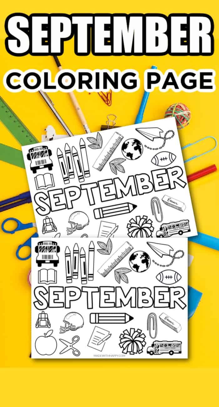 90 September Coloring Pages Printable 18