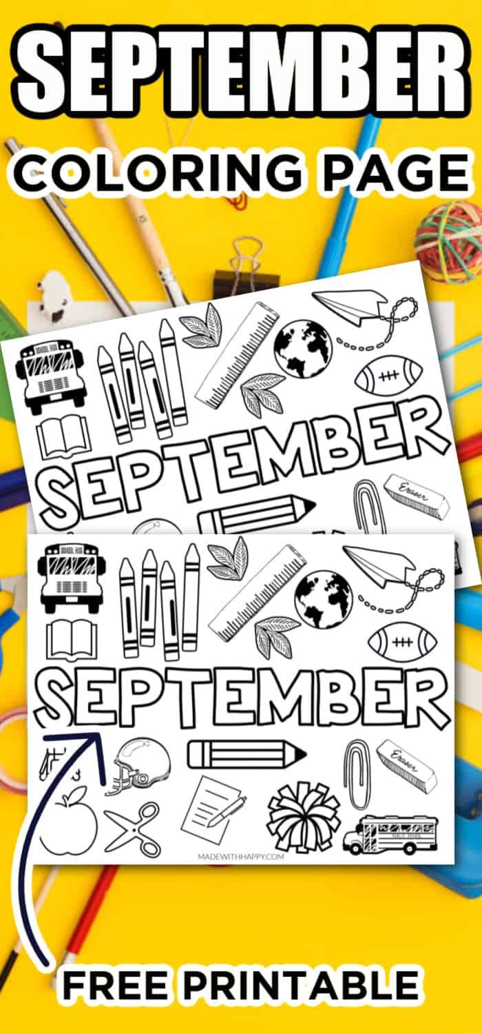 90 September Coloring Pages Printable 66