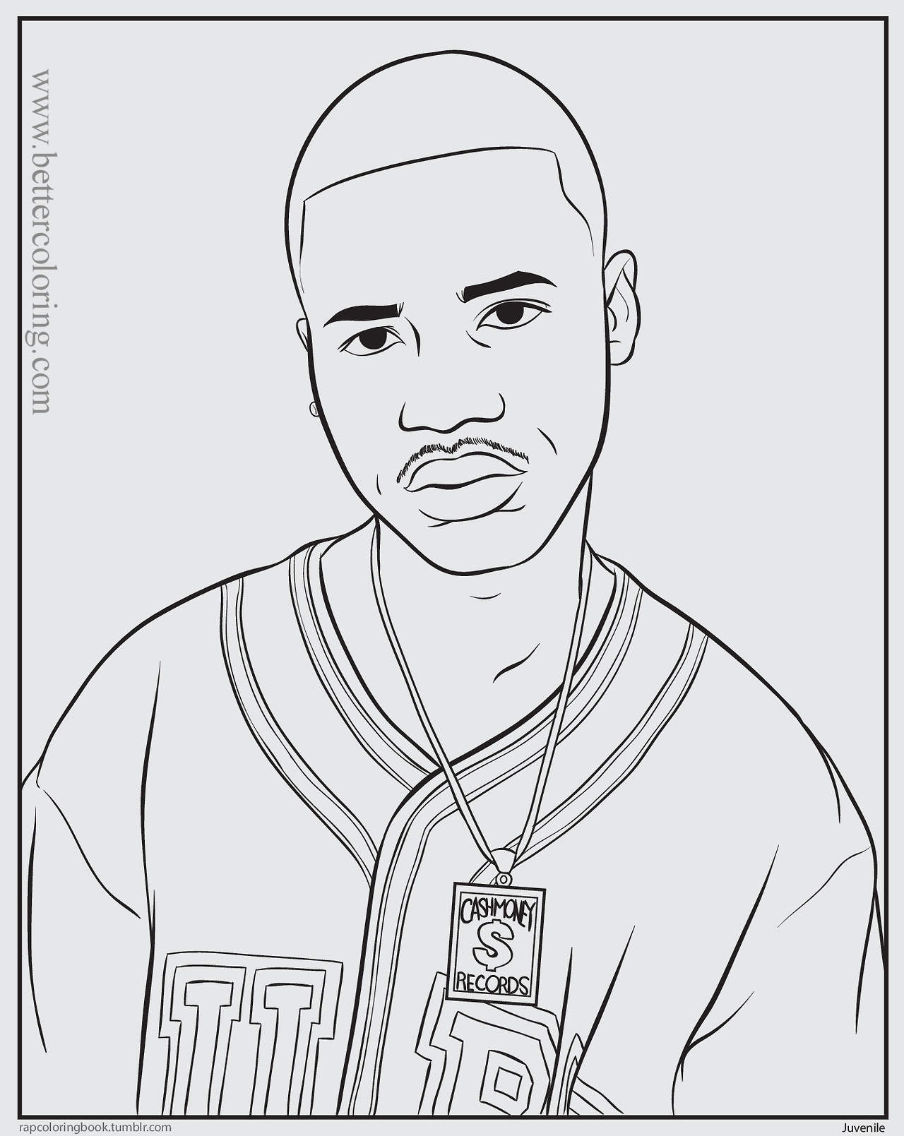90 Tupac Coloring Pages 82