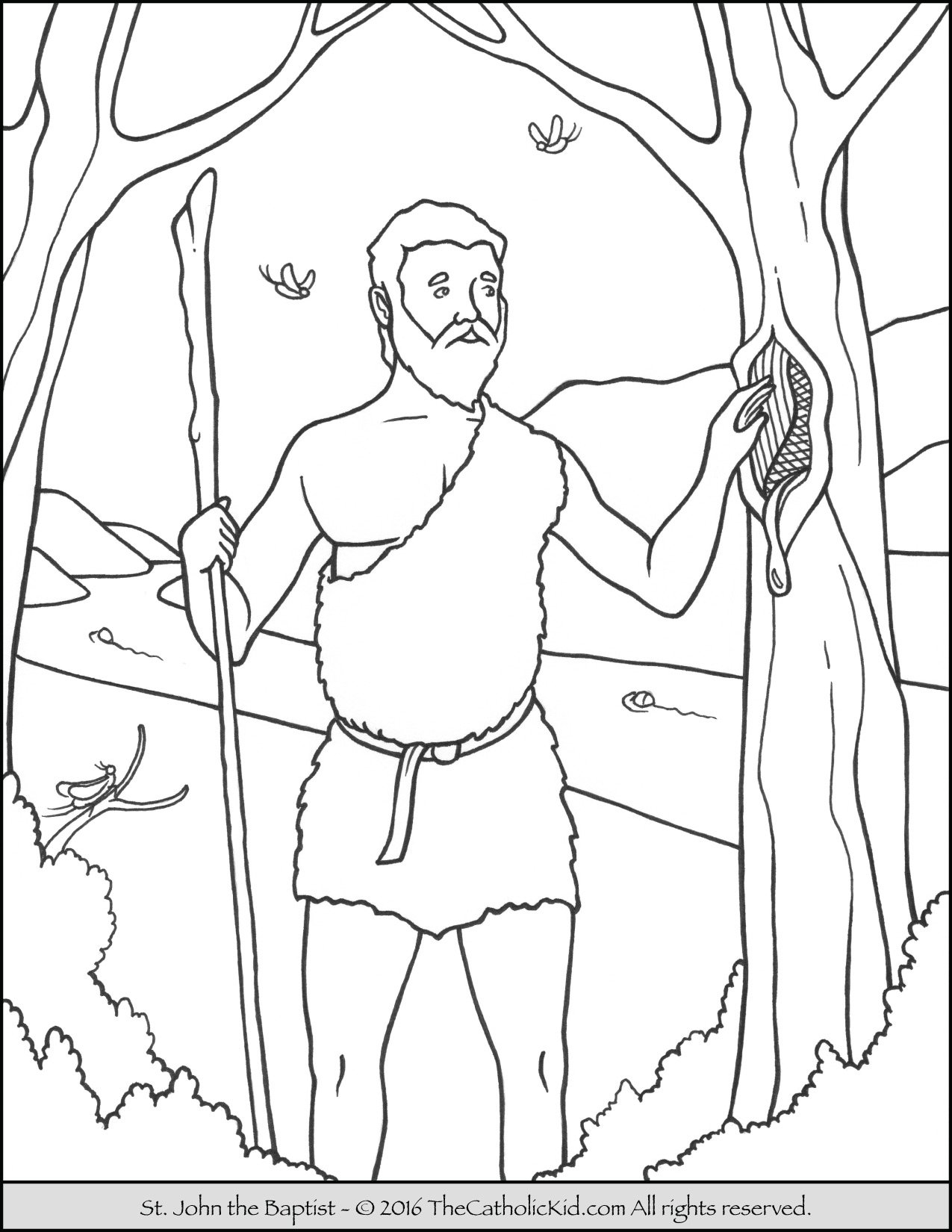 Get 85 John The Baptist Coloring Pages Ideas 25