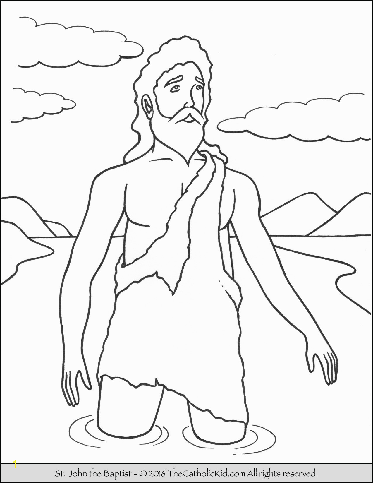 Get 85 John The Baptist Coloring Pages Ideas 28