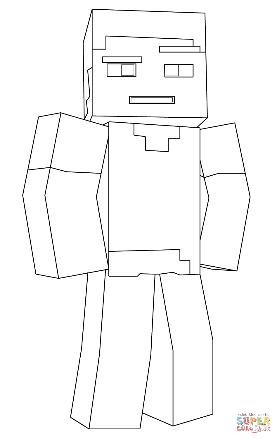 Get 85 Minecraft Coloring Pages Free Printable Ideas 16