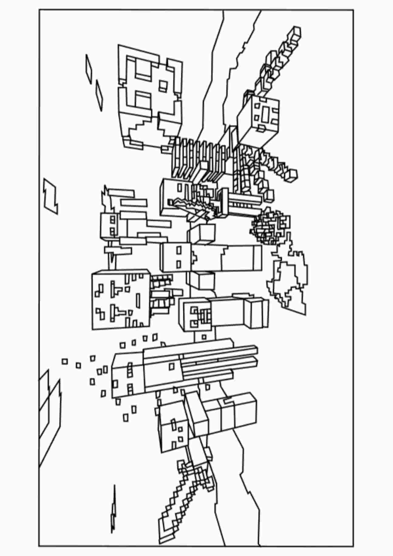 Get 85 Minecraft Coloring Pages Free Printable Ideas 19