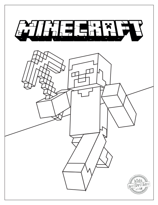 Get 85 Minecraft Coloring Pages Free Printable Ideas 27