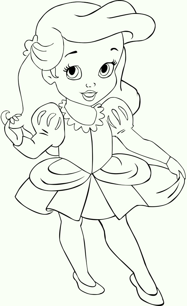 60 Printable Ariel Coloring Pages Disney 53